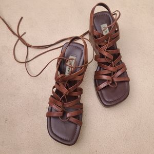 Steve Madden Vintage Strappy Sandals.